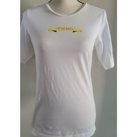 Dsquared2 White T-shirt M S - Picture 1 of 10